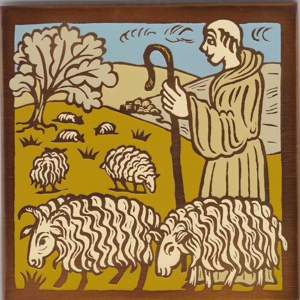 Bronze enamel 3 - Shephard