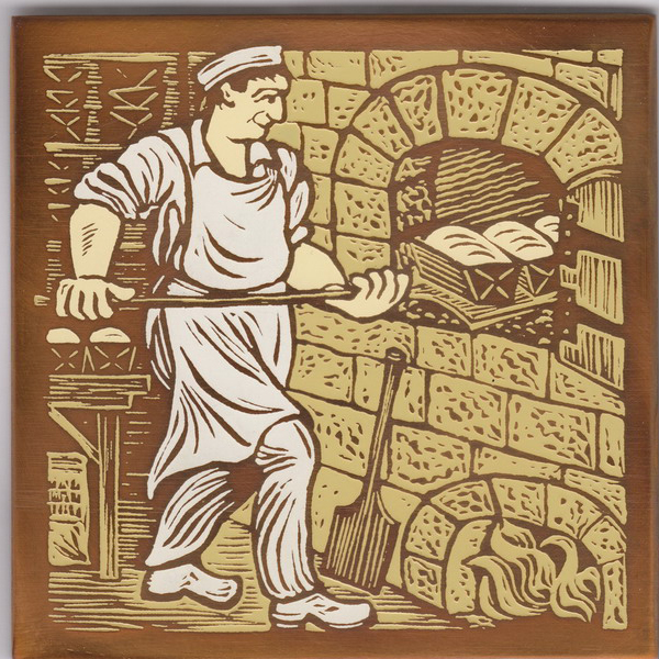 Bronze enamel 4 - Baker