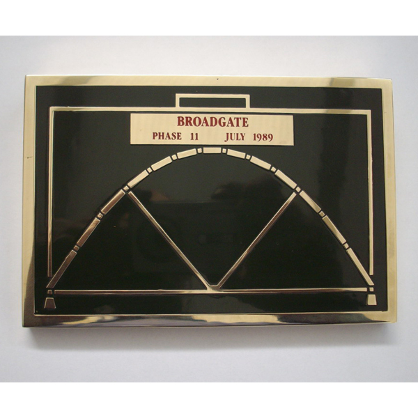 Brass paper weight 25mm thick