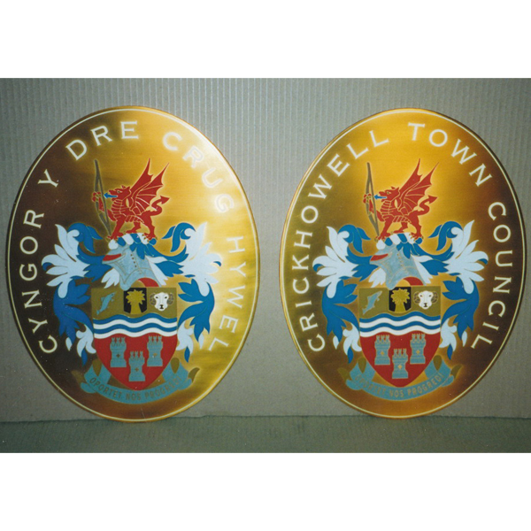 Crickhowell Town Council, waymarkers