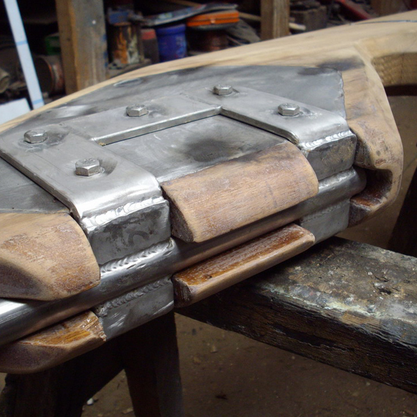 Rudder and shaft